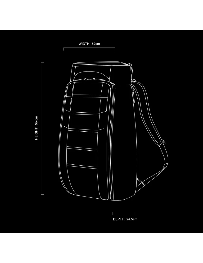 Hugger 30L – Sac à dos pratique et spacieux...