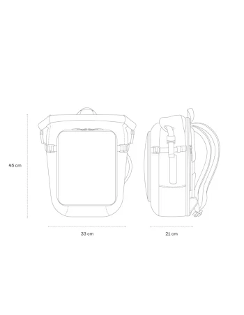 Lisbon – Sac à dos extensible et fonctionnel de Kapten & Son
